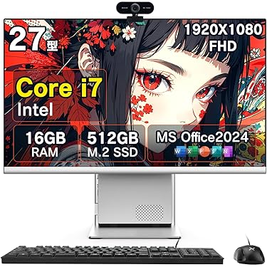2025年発売 大人気 27型 新品 一体型PC Win11 SSD256GB Amazon.co.jp 最新リリース: 一体型PC の新着ランキングです。